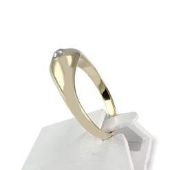 Bague d'occasion or 750 jaune diamant