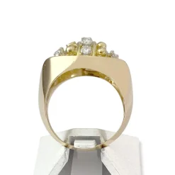 Bague d'occasion or 750 jaune diamants