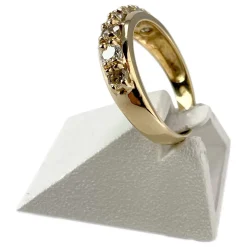 Bague d'occasion or 750 jaune diamants