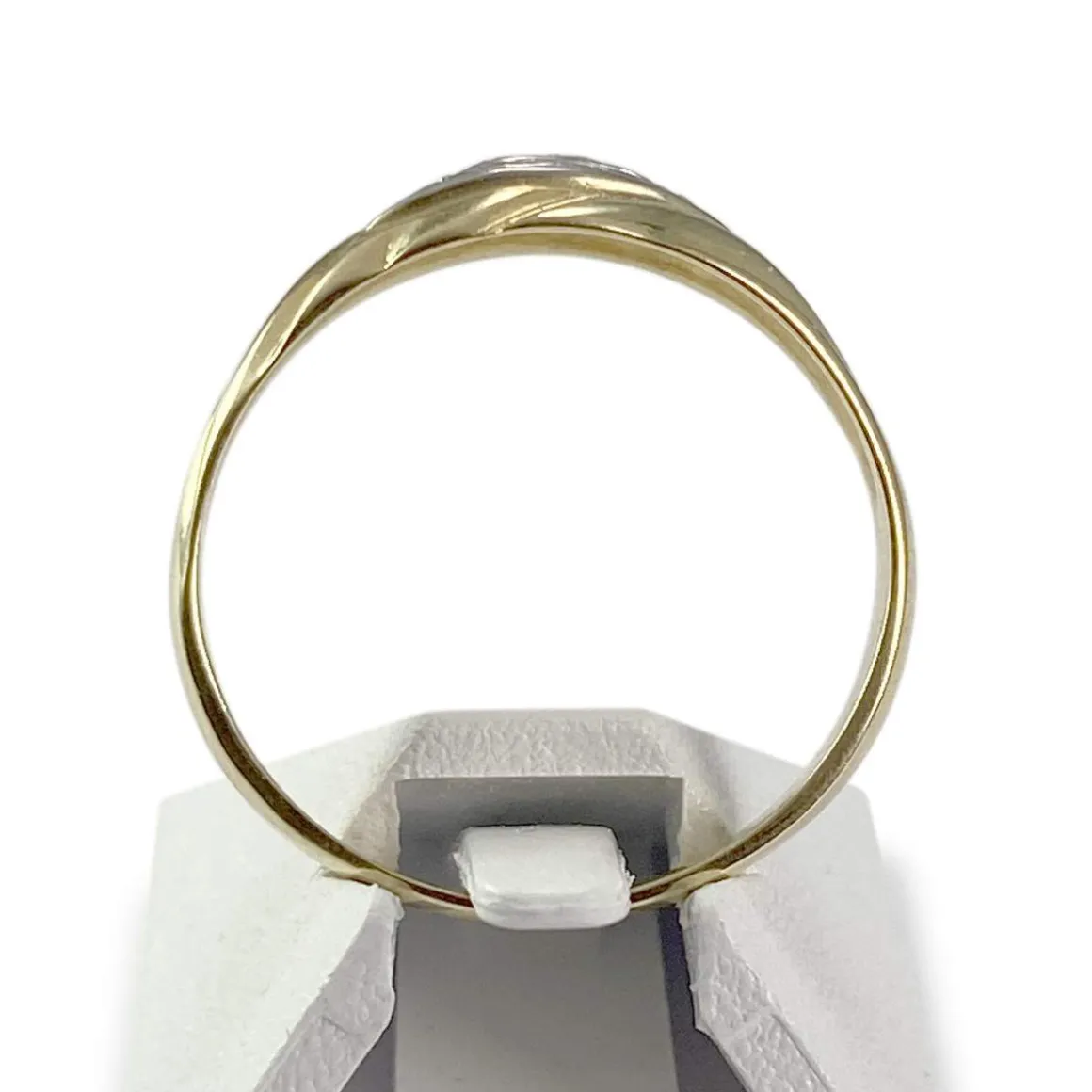 Bague d'occasion or 750 jaune diamants