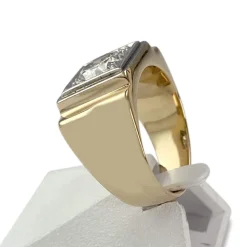 Bague d'occasion or 750 jaune diamant