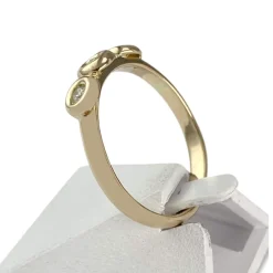 Bague d'occasion or 750 jaune diamant