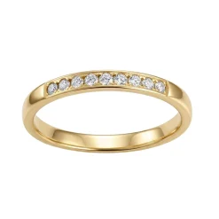 Bague d'occasion or 750 jaune diamants