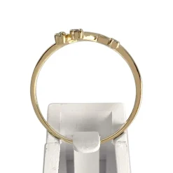 Bague d'occasion or 750 jaune diamants