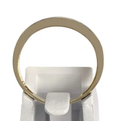 Bague d'occasion or 750 jaune diamant