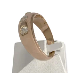 Bague d'occasion or 750 jaune diamant