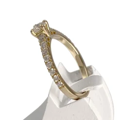 Bague d'occasion or 750 jaune diamants