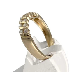 Bague d'occasion or 750 jaune diamants