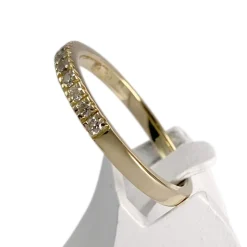 Bague d'occasion or 750 jaune diamants