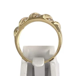 Bague d'occasion or 750 jaune diamant