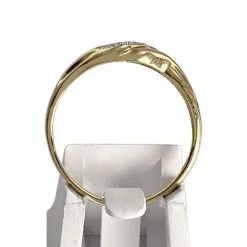 Bague d'occasion or 750 jaune diamant