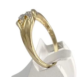 Bague d'occasion or 750 jaune diamant