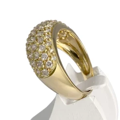 Bague d'occasion or 750 jaune diamant