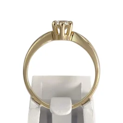 Bague d'occasion or 750 jaune diamant