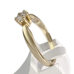 Bague d'occasion or 750 jaune diamant