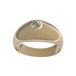 Bague d'occasion or 750 jaune diamant