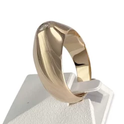 Bague d'occasion or 750 jaune diamant