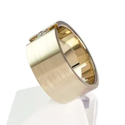 Bague d'occasion or 750 jaune diamant