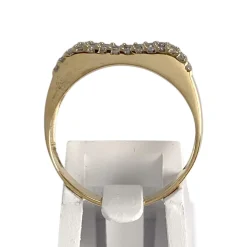 Bague d'occasion or 750 jaune diamants