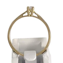 Bague d'occasion or 750 jaune diamant