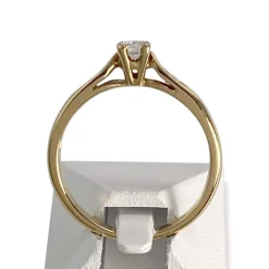 Bague d'occasion or 750 jaune diamants