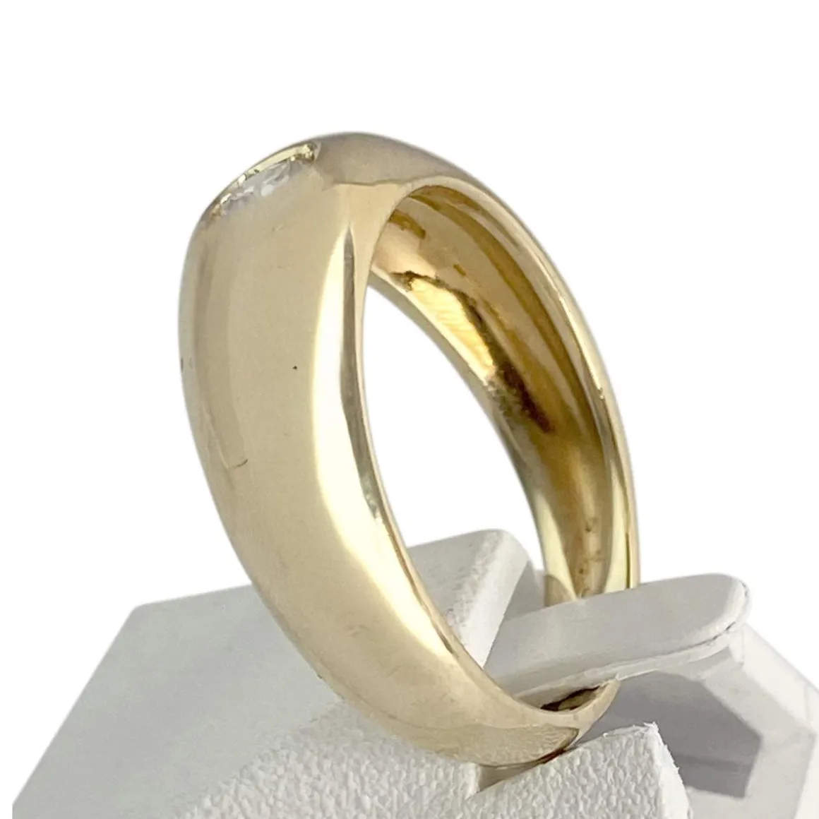 Bague d'occasion or 750 jaune diamant