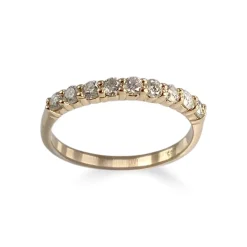 Bague d'occasion or 750 jaune diamant
