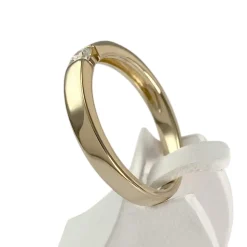 Bague d'occasion or 750 jaune diamant