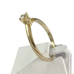 Bague d'occasion or 750 jaune diamant