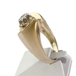 Bague d'occasion or 750 jaune diamant