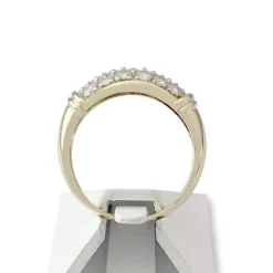Bague d'occasion or 750 jaune diamants