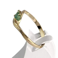 Bague d'occasion or 750 jaune émeraudes