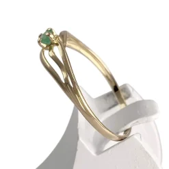 Bague d'occasion or 750 jaune émeraude