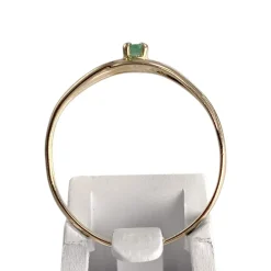 Bague d'occasion or 750 jaune émeraude