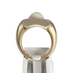 Bague d'occasion or 750 jaune nacre
