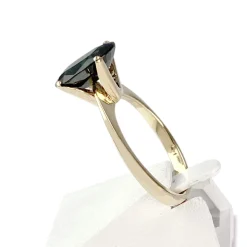 Bague d'occasion or 585 jaune saphir foncé