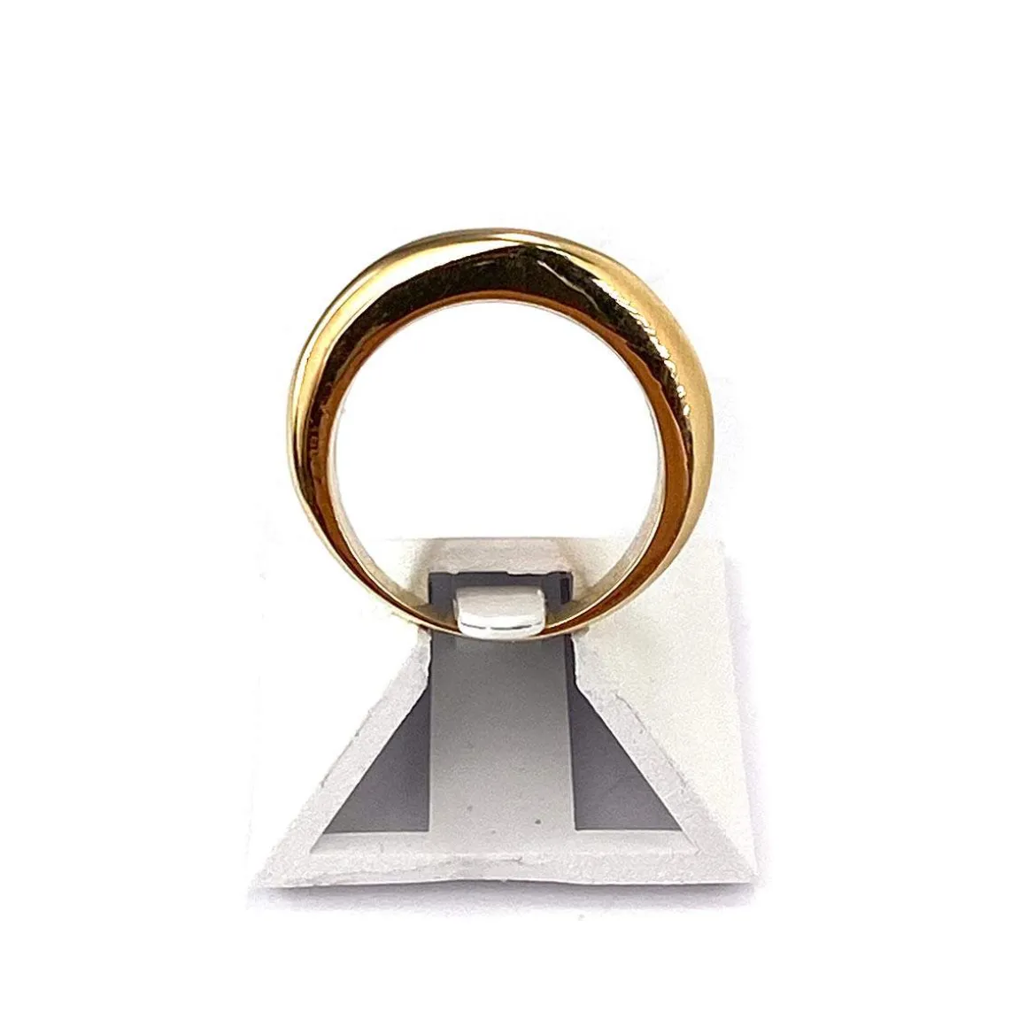 Bague d'occasion or 750 jaune saphir diamants