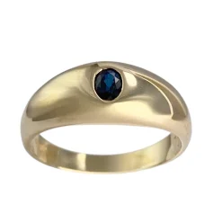 Bague d'occasion or 585 jaune saphir