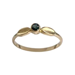 Bague d'occasion or 750 jaune saphir