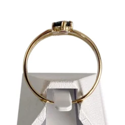 Bague d'occasion or 750 jaune saphir