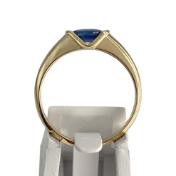 Bague d'occasion or 750 jaune saphir