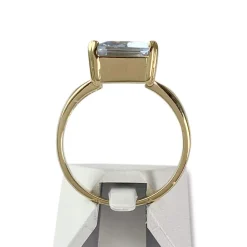 Bague d'occasion or 750 jaune spinelle