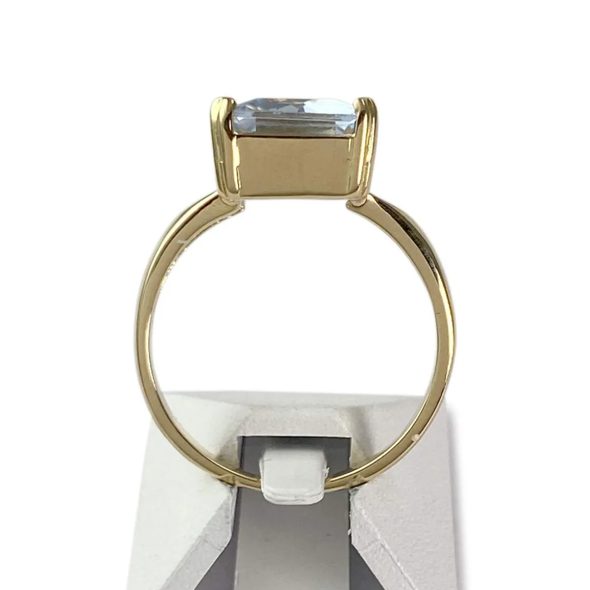 Bague d'occasion or 750 jaune spinelle