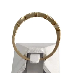 Bague d'occasion or 750 jaunezirconias