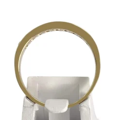 Bague d'occasion or 750 jaune zirconias rubis