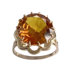 Bague d'occasion or 750 rose