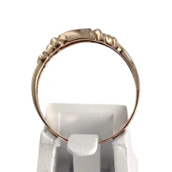 Bague d'occasion or 585 rose zirconias