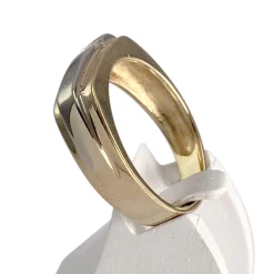 Bague d'occasion 2 ors 750 diamant