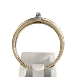 Bague d'occasion 2 ors 375 diamant