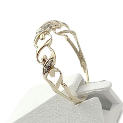 Bague d'occasion 2ors 375 diamants